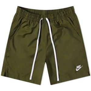 NIKE RETRO WOVEN SHORTS ROUGH GREEN L